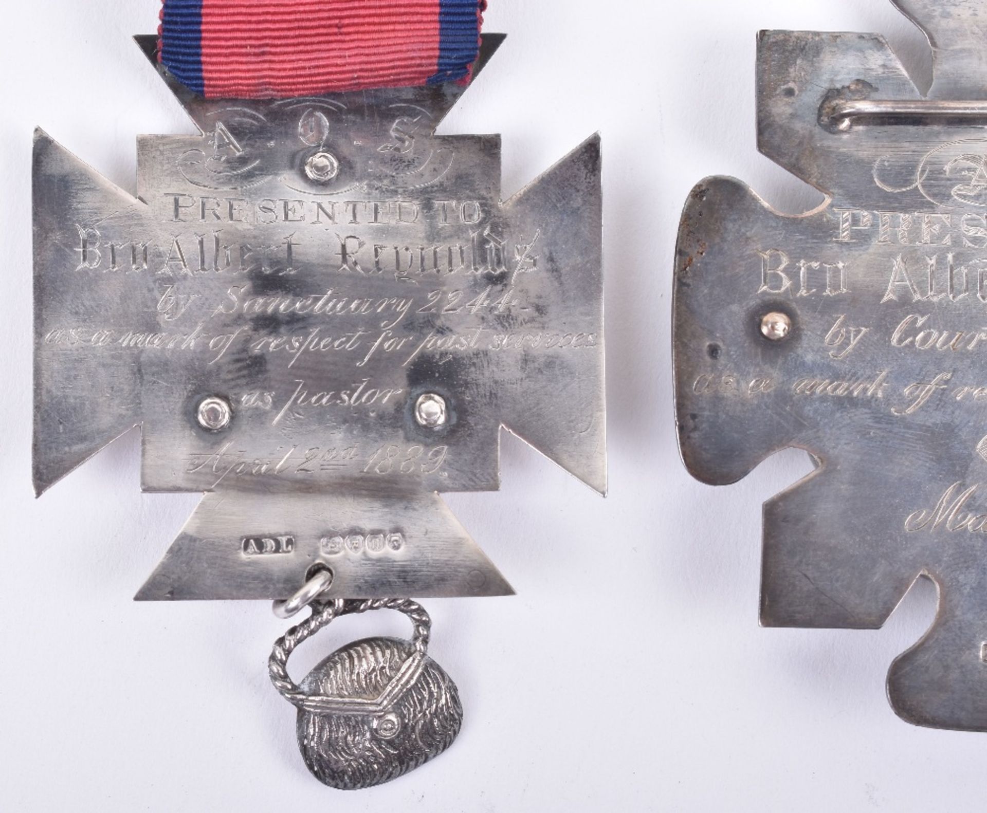 Great War Medals and Ancient Order of Foresters Regalia, Royal Sussex Regiment - Image 5 of 8
