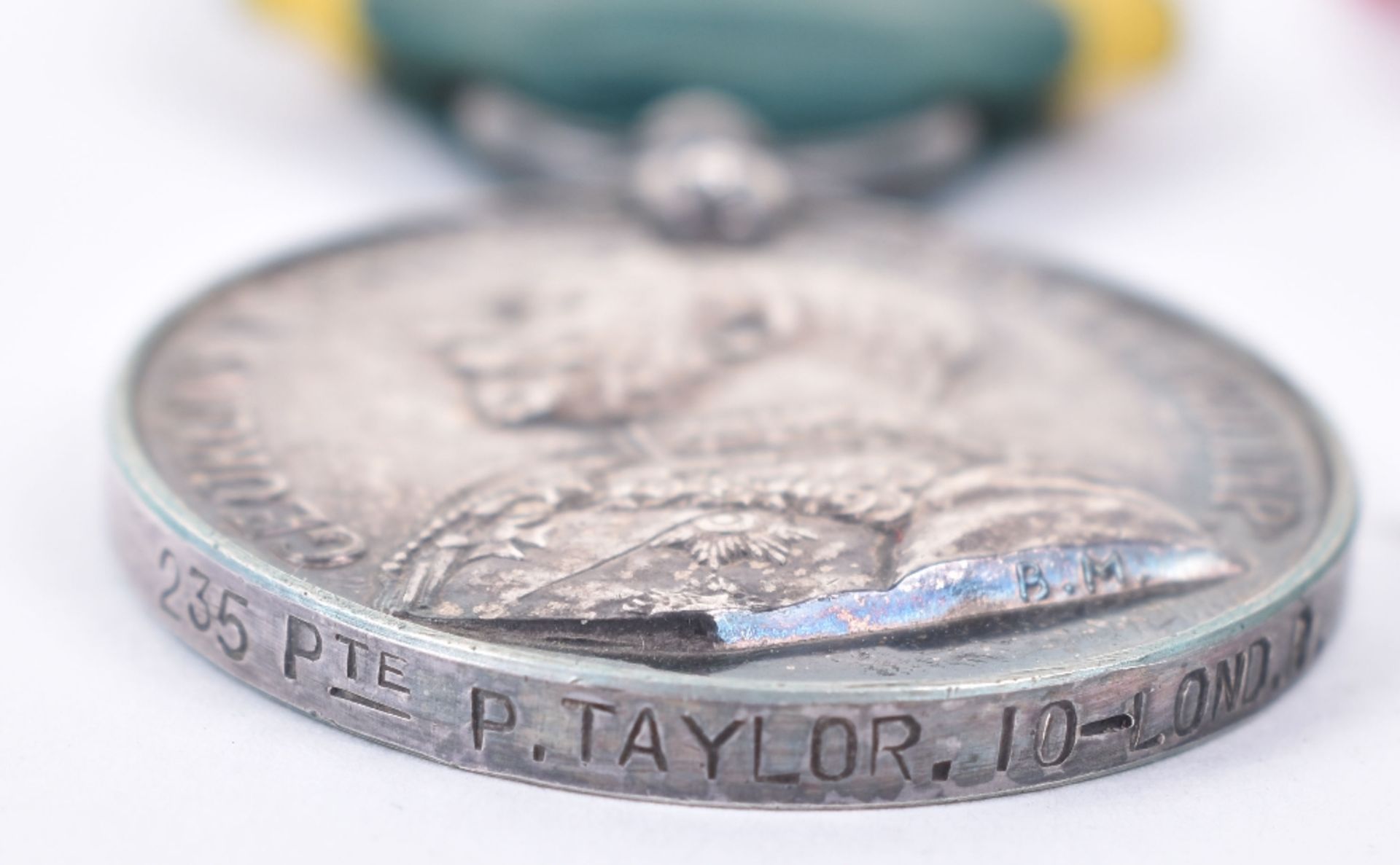 Great War 1914-15 Star Medal Trio and Territorial Efficiency Medal 10th London Regiment and Royal Ai - Image 2 of 6