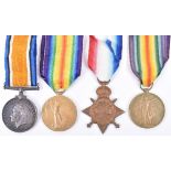 2x Great War Medal Pairs of London Regiment Interest