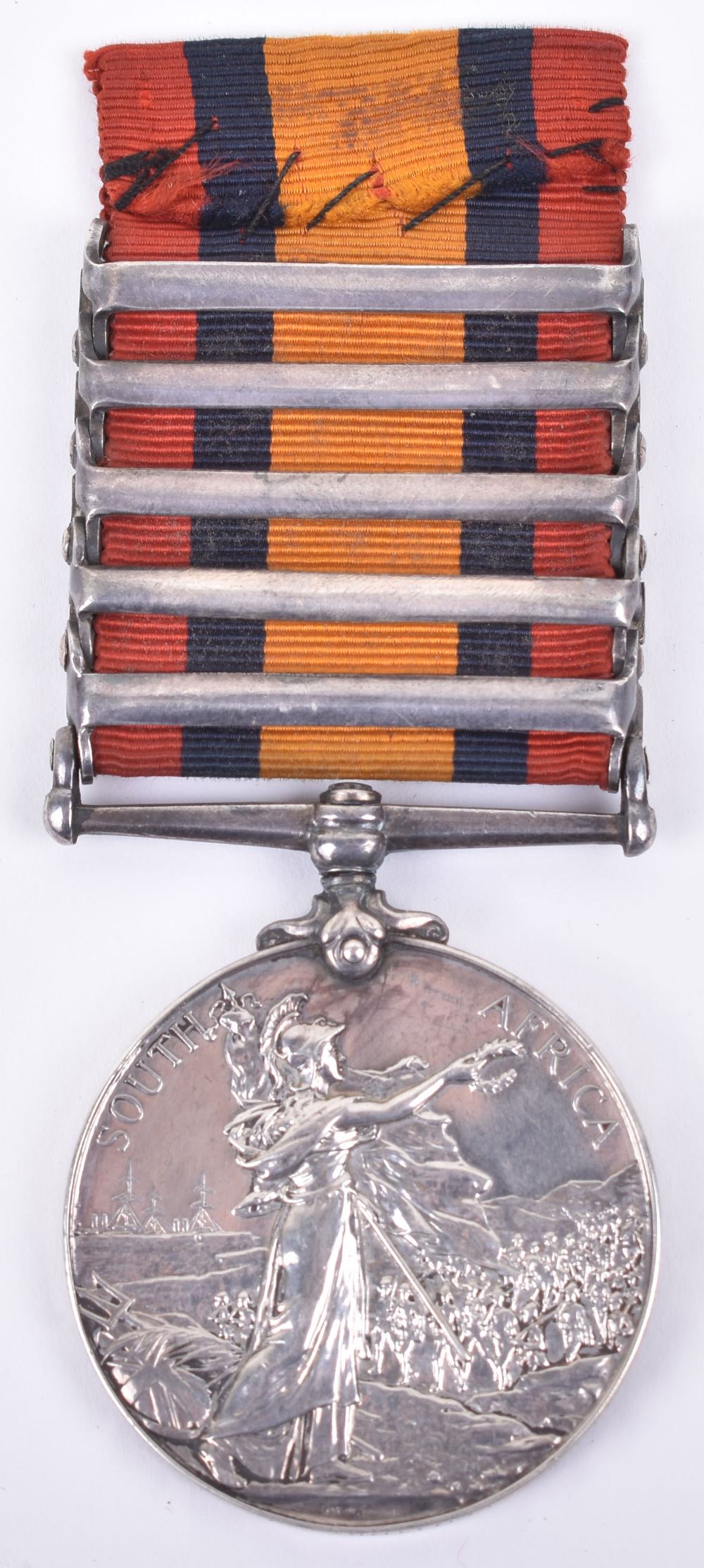 Queens South Africa Medal 107th (Lanarkshire) Company Imperial Yeomanry - Image 4 of 4