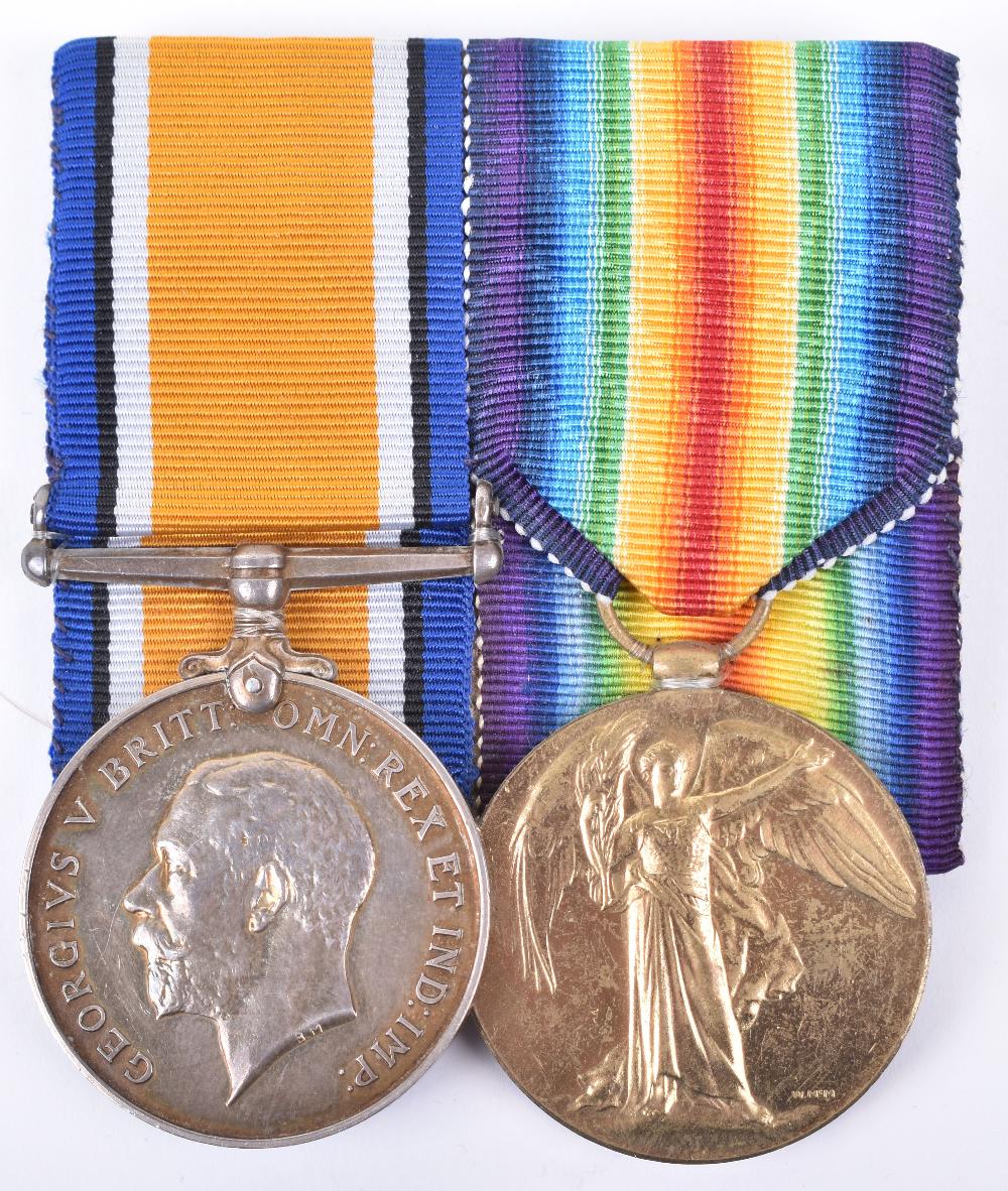 Great War Officers Medal Pair 10th London Regiment