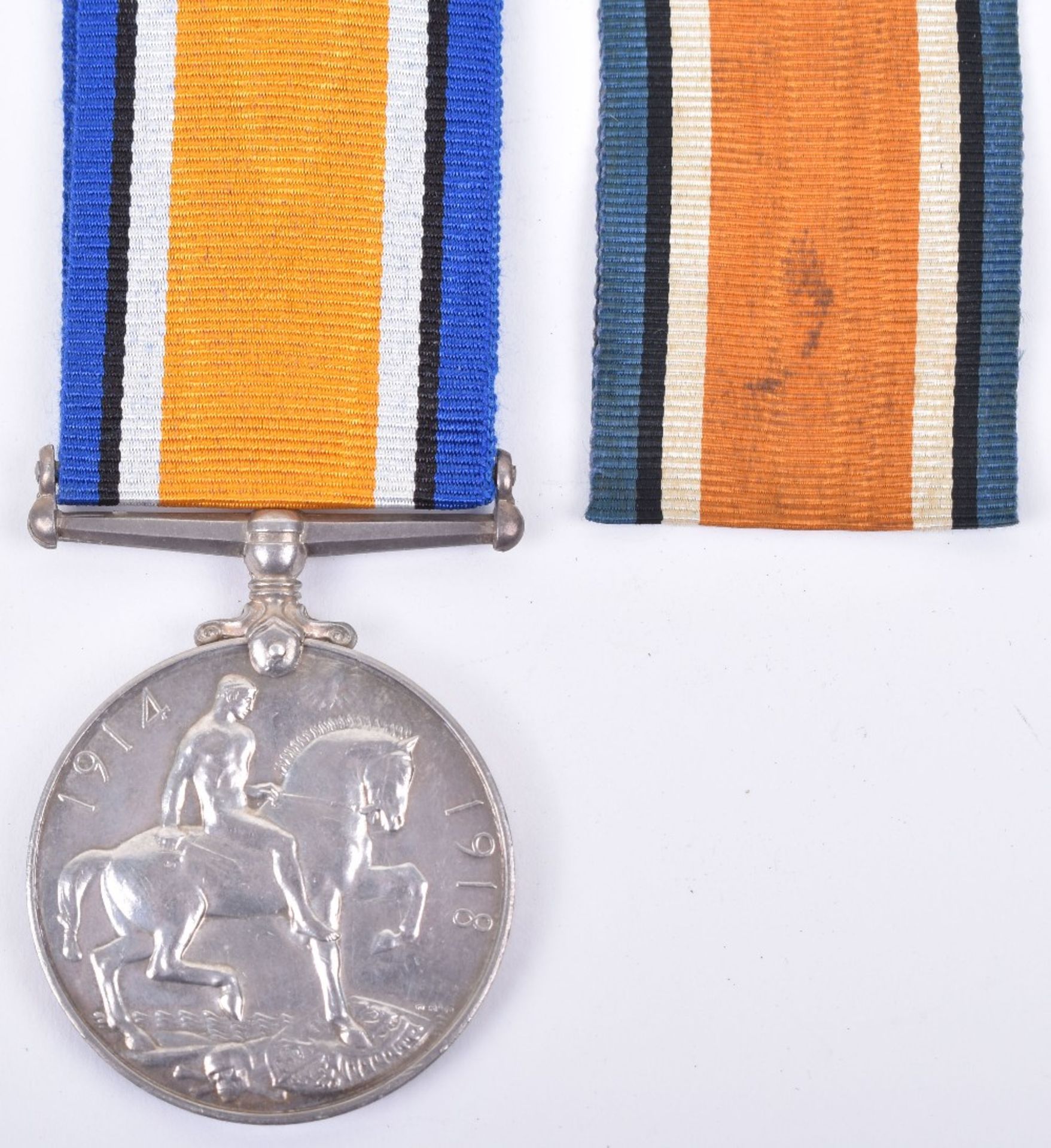 Rare WW1 British War Medal Camel Corps Australian Imperial Forces - Image 3 of 3