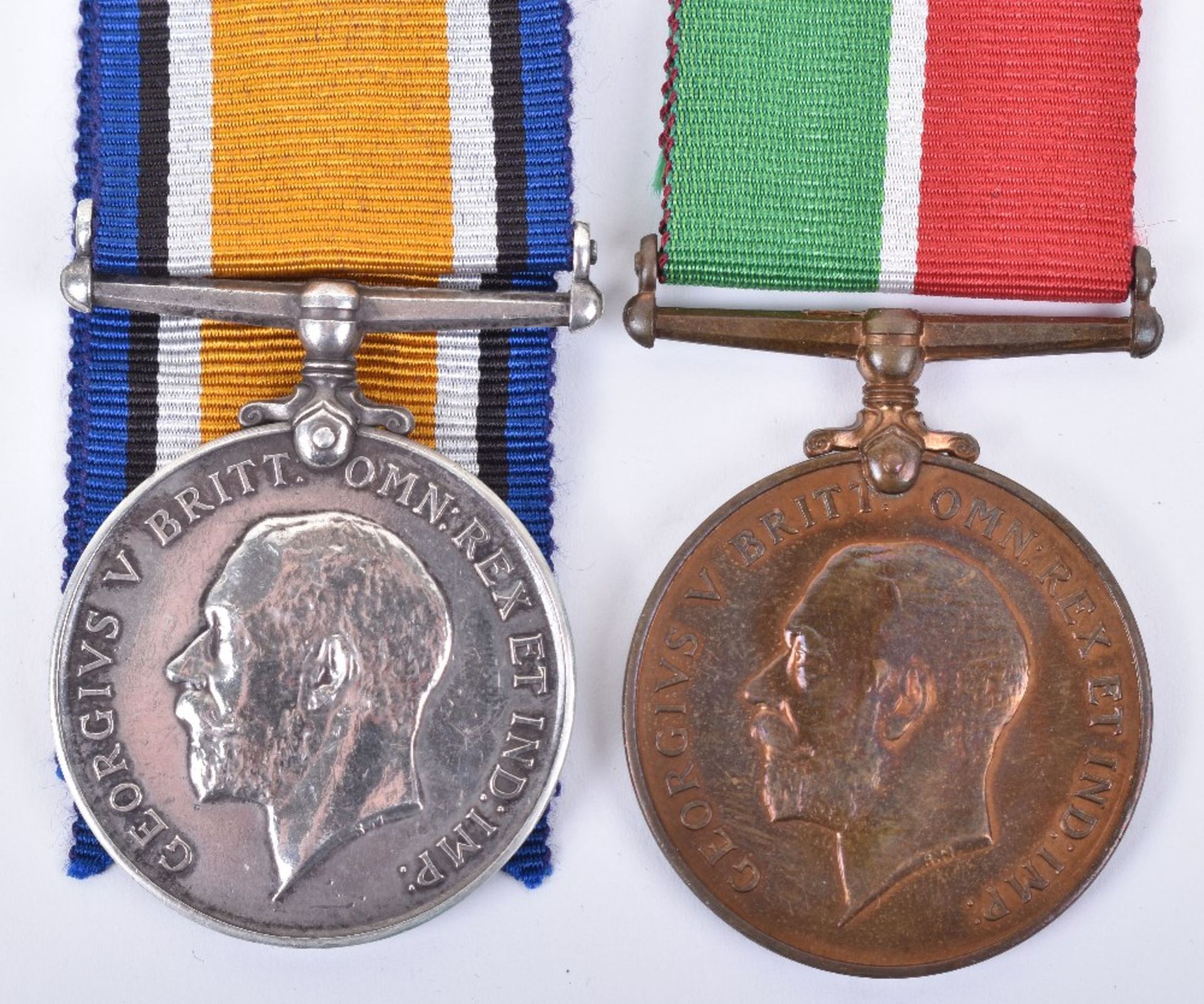 WW1 Mercantile Marine Medal Pair to Master of the Merchant Ship “Prosper” - Image 3 of 9