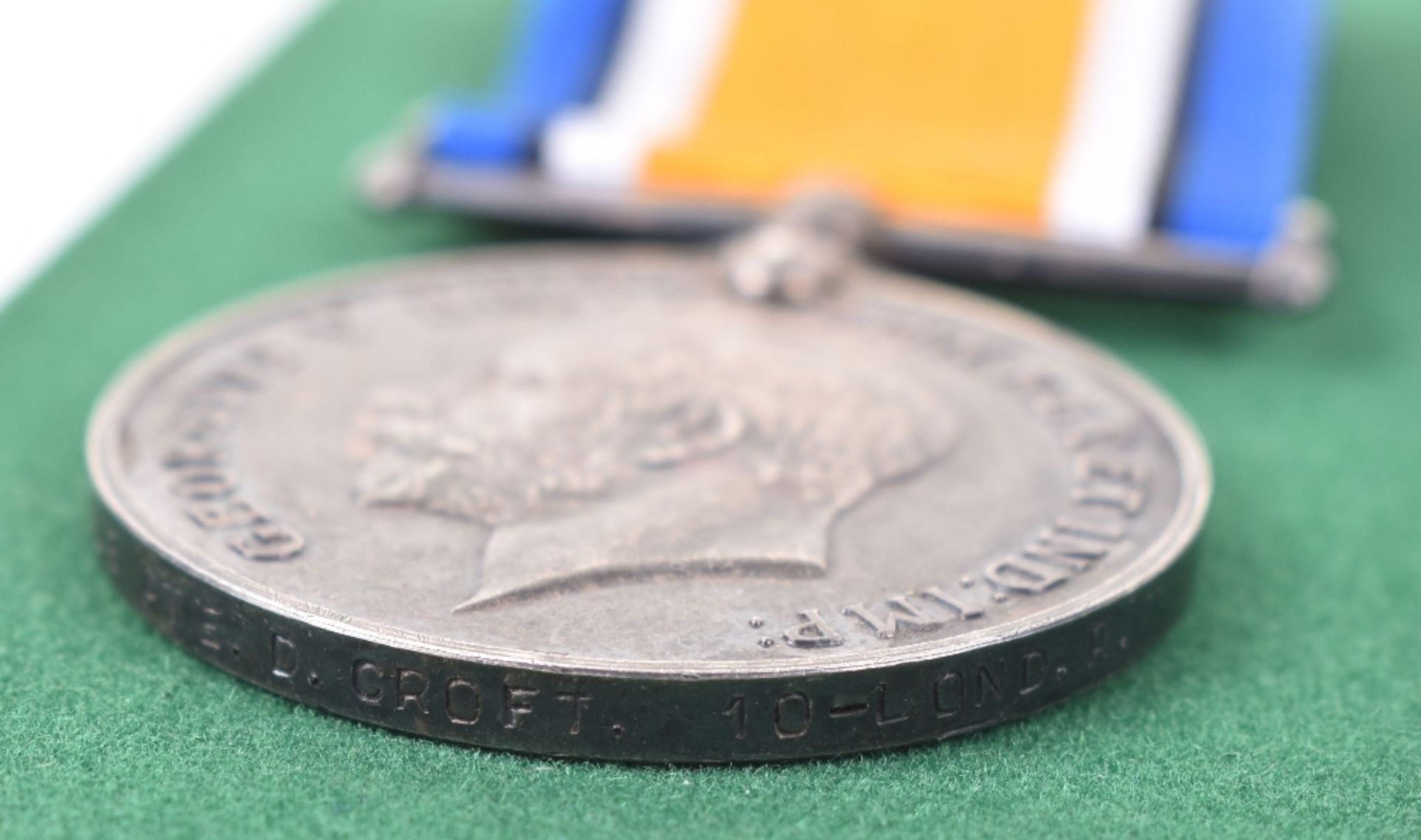 Great War Casualty Medal Pair and Memorial Plaque 10th London Regiment - Image 5 of 7