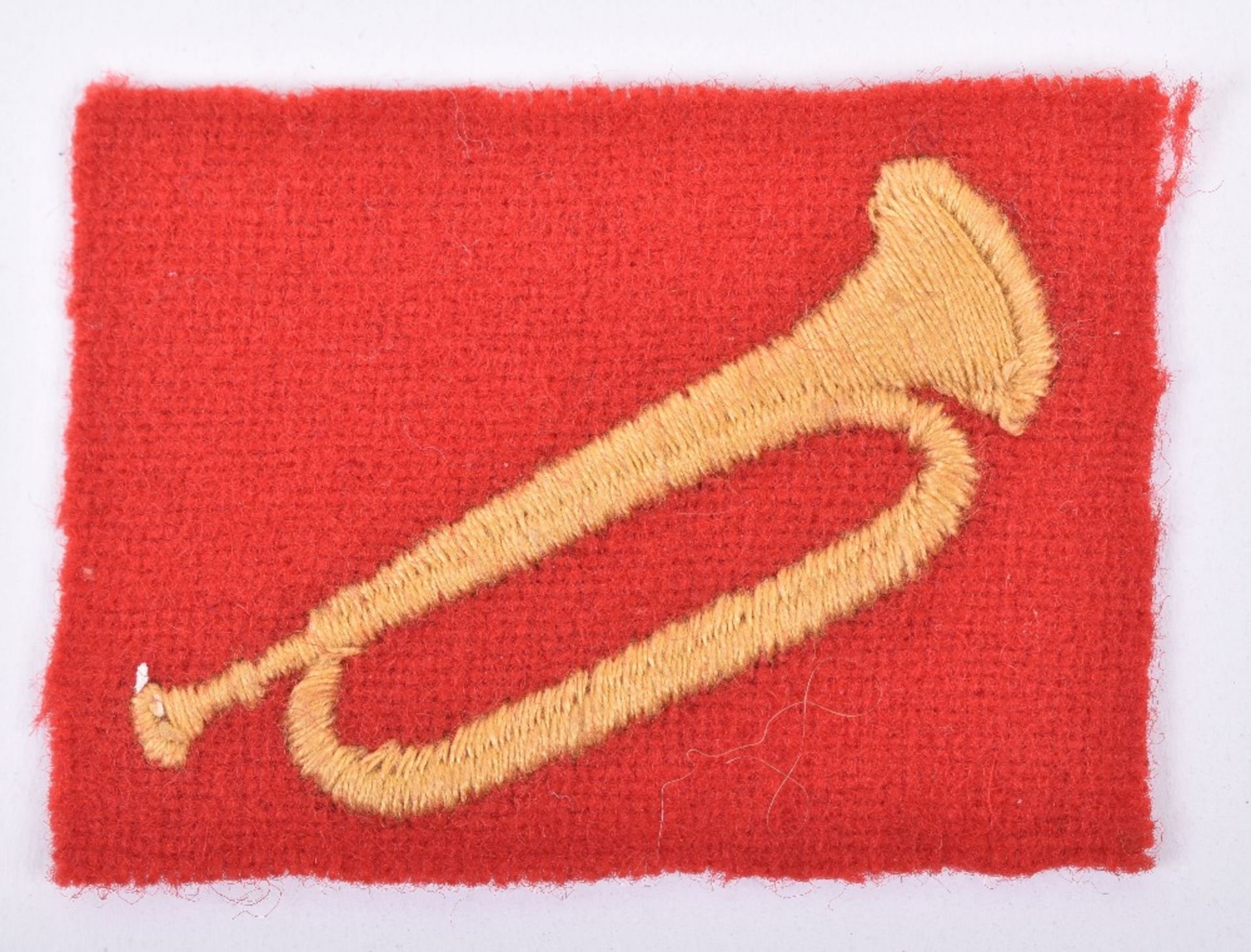Rare 9th Corps 2nd Pattern HQ Staff and Military Police Cloth Formation Sign