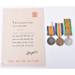 Great War and WW2 Home Guard Medal Group 10th London Regiment