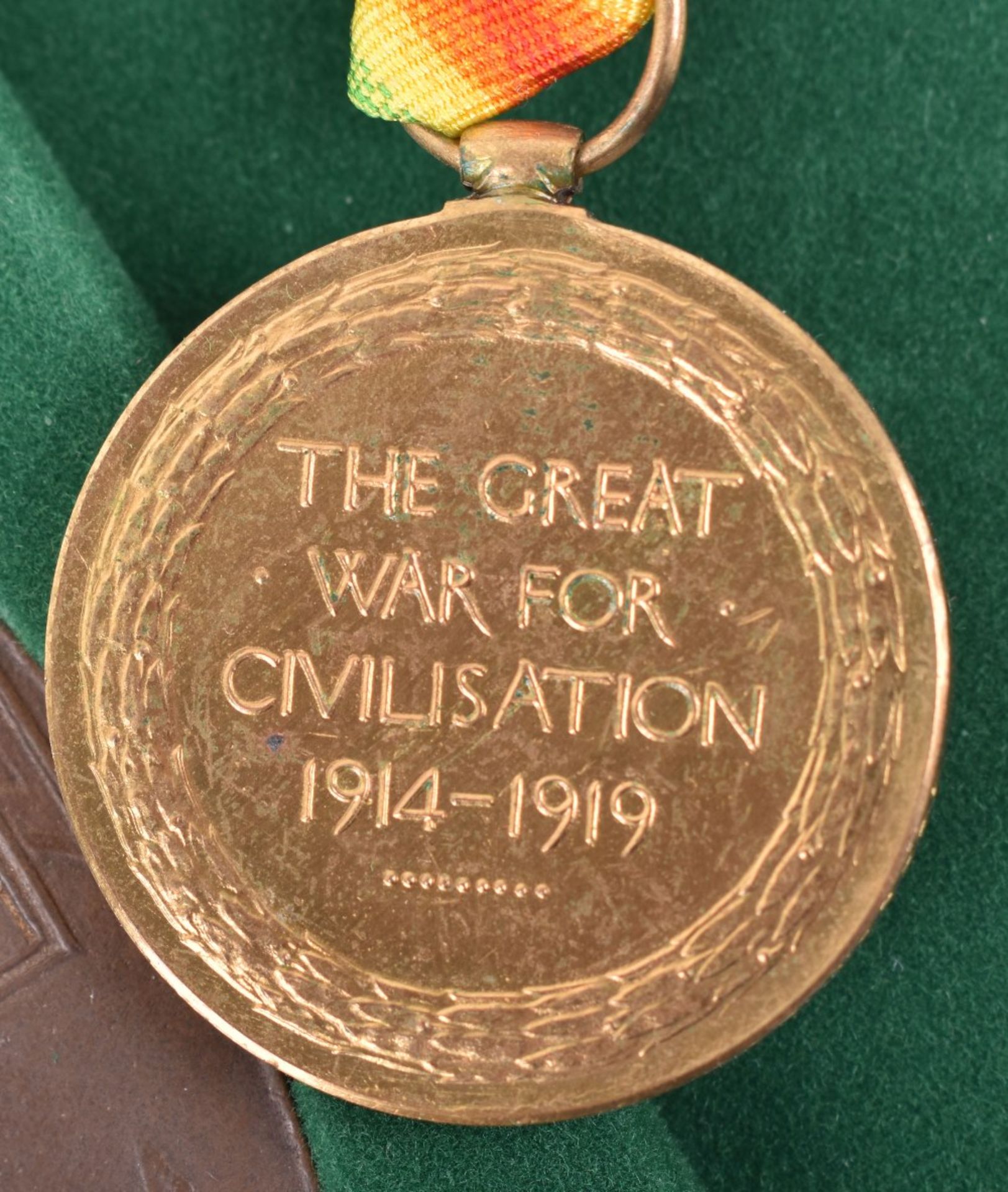 Great War Casualty Medal Pair and Memorial Plaque 10th London Regiment - Image 7 of 7