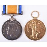 Great War Officers Medal Pair 10th London Regiment