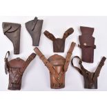 Grouping of British Officers Leather Equipment