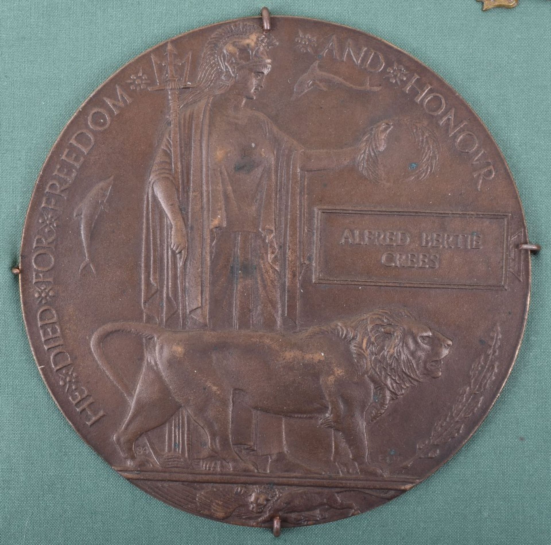 Great War Casualty Medal Pair and Memorial Plaque 10th London and Labour Corps - Image 4 of 7