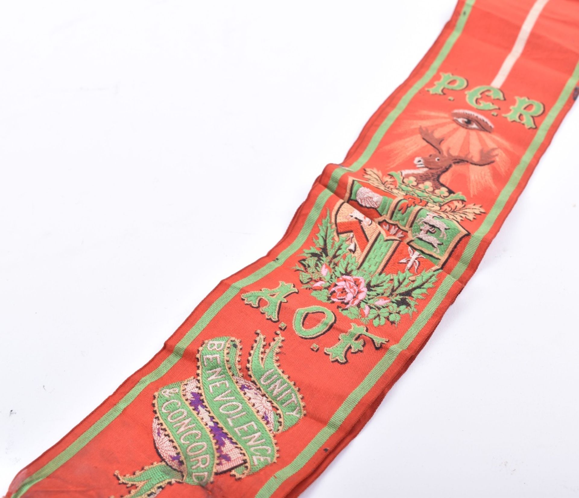 Great War Medals and Ancient Order of Foresters Regalia, Royal Sussex Regiment - Image 8 of 8