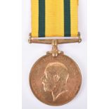 Great War Territorial Force War Medal 10th London Regiment