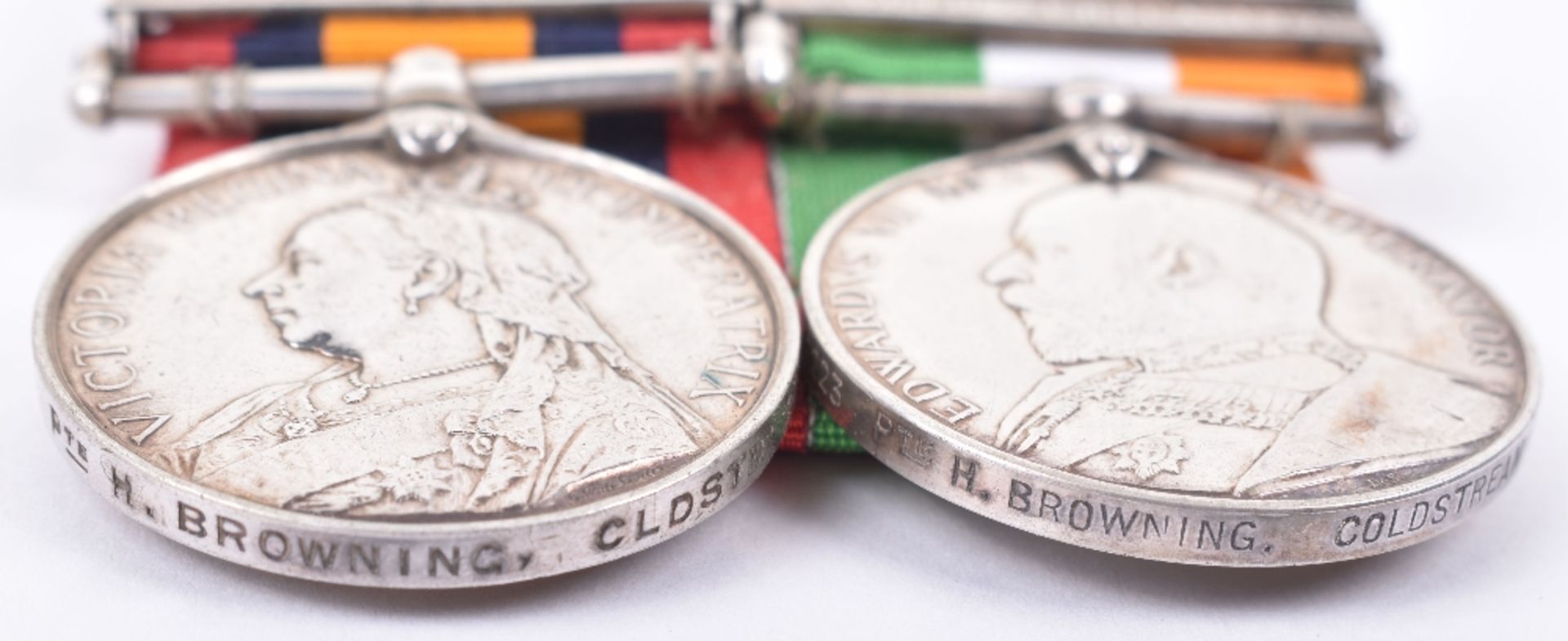 Boer War Campaign Medal Pair Coldstream Guards - Image 3 of 5