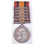 Queens South Africa Medal 107th (Lanarkshire) Company Imperial Yeomanry