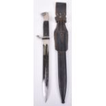 WW2 German Army Parade Bayonet with Frog