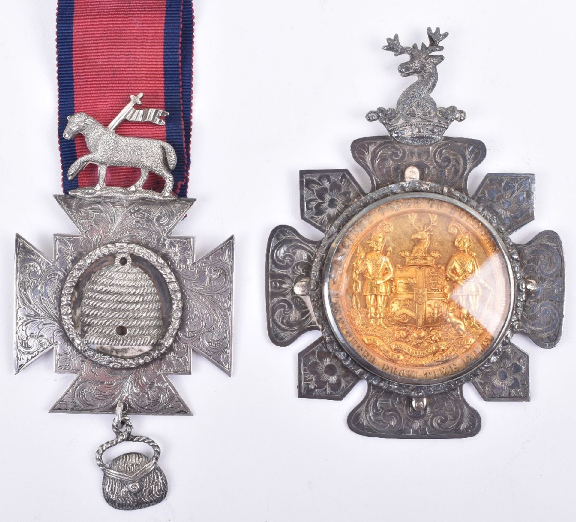 Great War Medals and Ancient Order of Foresters Regalia, Royal Sussex Regiment - Image 3 of 8