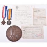 Great War Third Battle of Gaza Casualty Medal Group 10th London Regiment