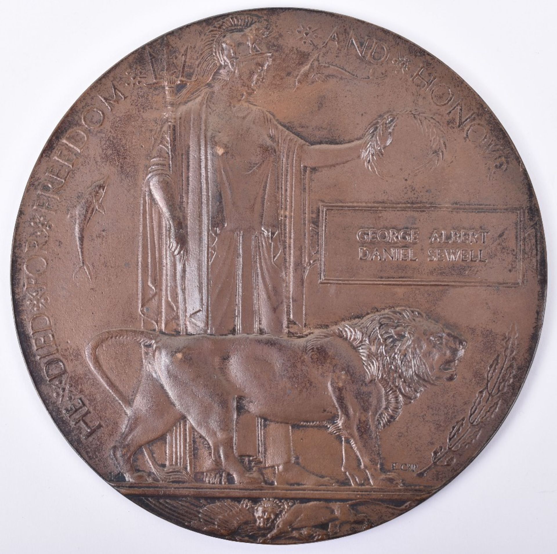 Great War Third Battle of Gaza Casualty Medal Group 10th London Regiment - Image 8 of 9