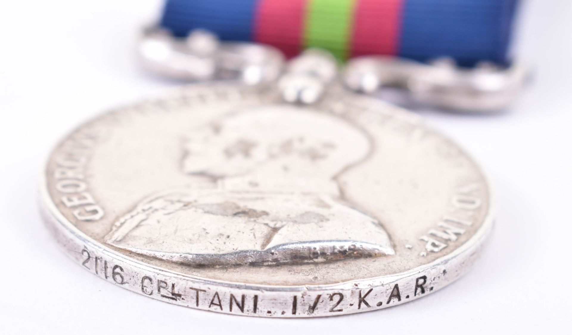 Great War King’s African Rifles Distinguished Conduct Medal Awarded for Gallantry in Portuguese East - Image 3 of 3