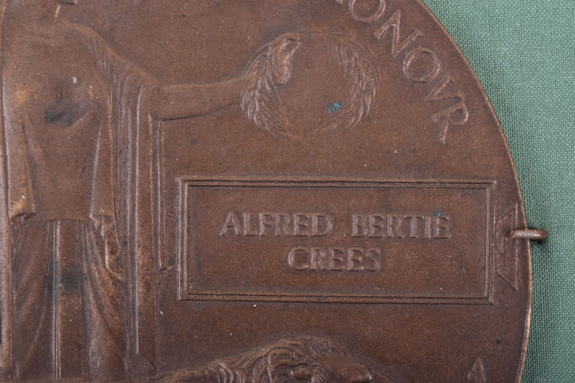 Great War Casualty Medal Pair and Memorial Plaque 10th London and Labour Corps - Image 5 of 7