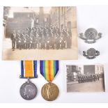 Great War Medal Pair 10th London Regiment