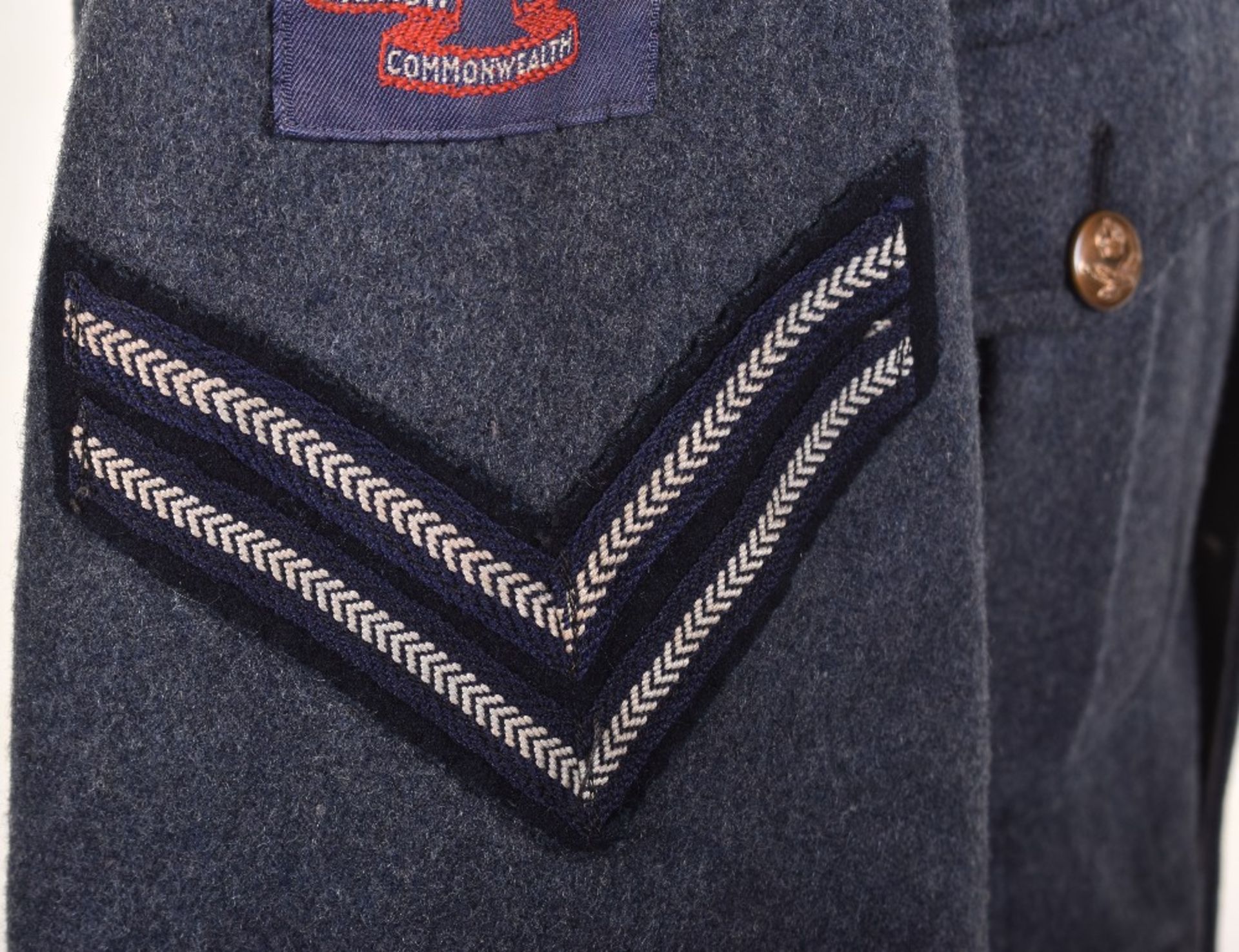 Scarce Royal Air Force Other Ranks Tunic with Insignia for British Commonwealth Occupation Force Jap - Image 3 of 10