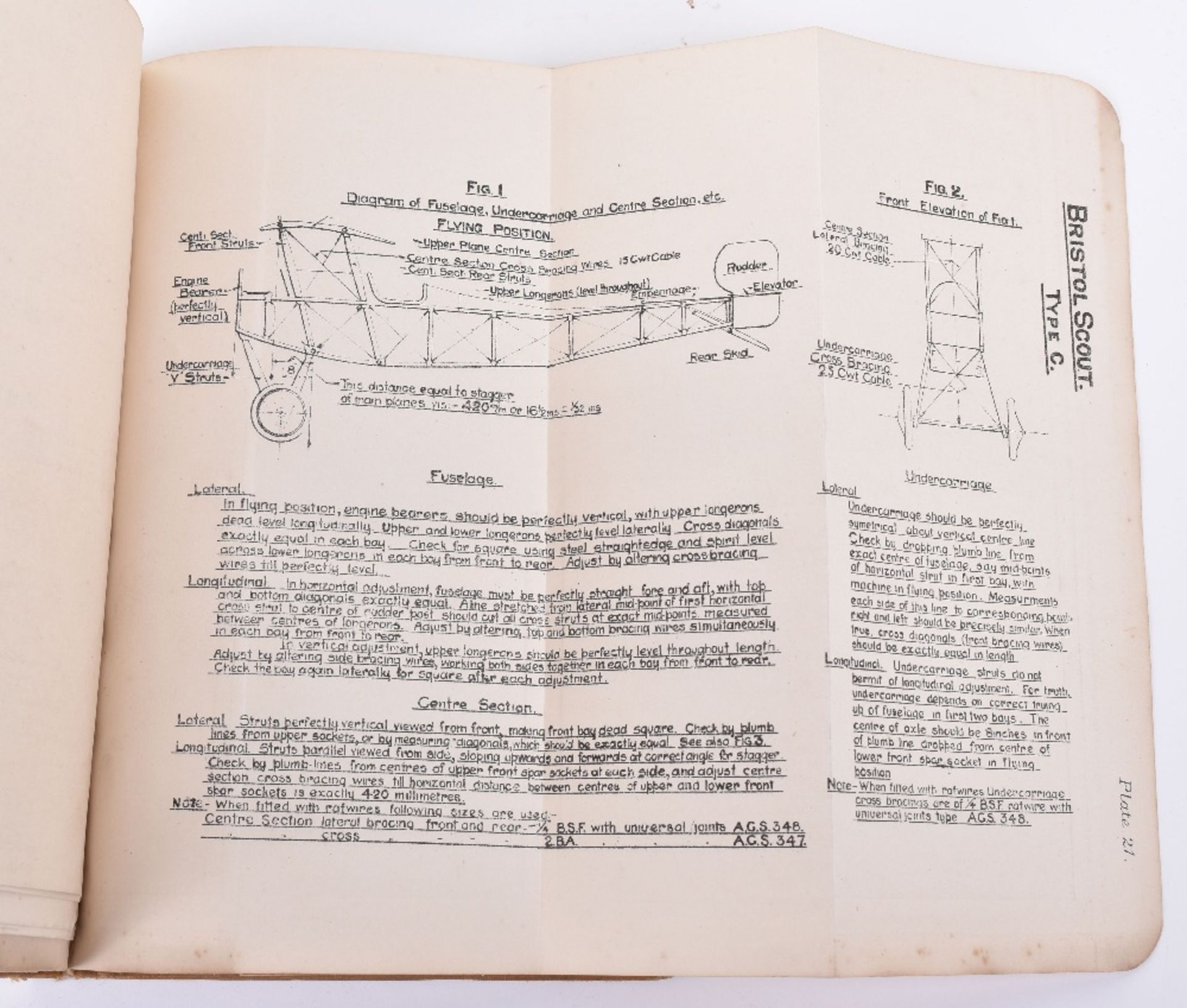 WW1 Royal Flying Corps Technical Notes - Image 4 of 4