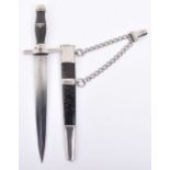 Third Reich Postschutz (Postal Protection) Dress Dagger by Paul Weyersburg