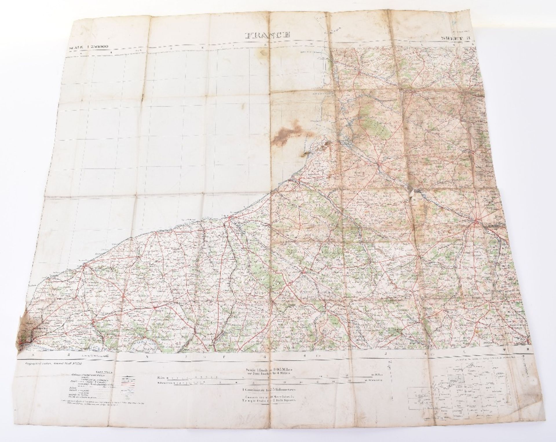 4x WW1 British Trench Maps - Image 5 of 5