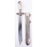 Third Reich RAD (Labour Service) Officers Dress Dagger by Carl Eickhorn