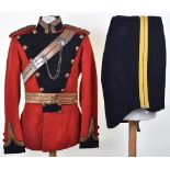 2nd Lieutenants Full Dress Uniform of 16th (Queens Own) Lancers