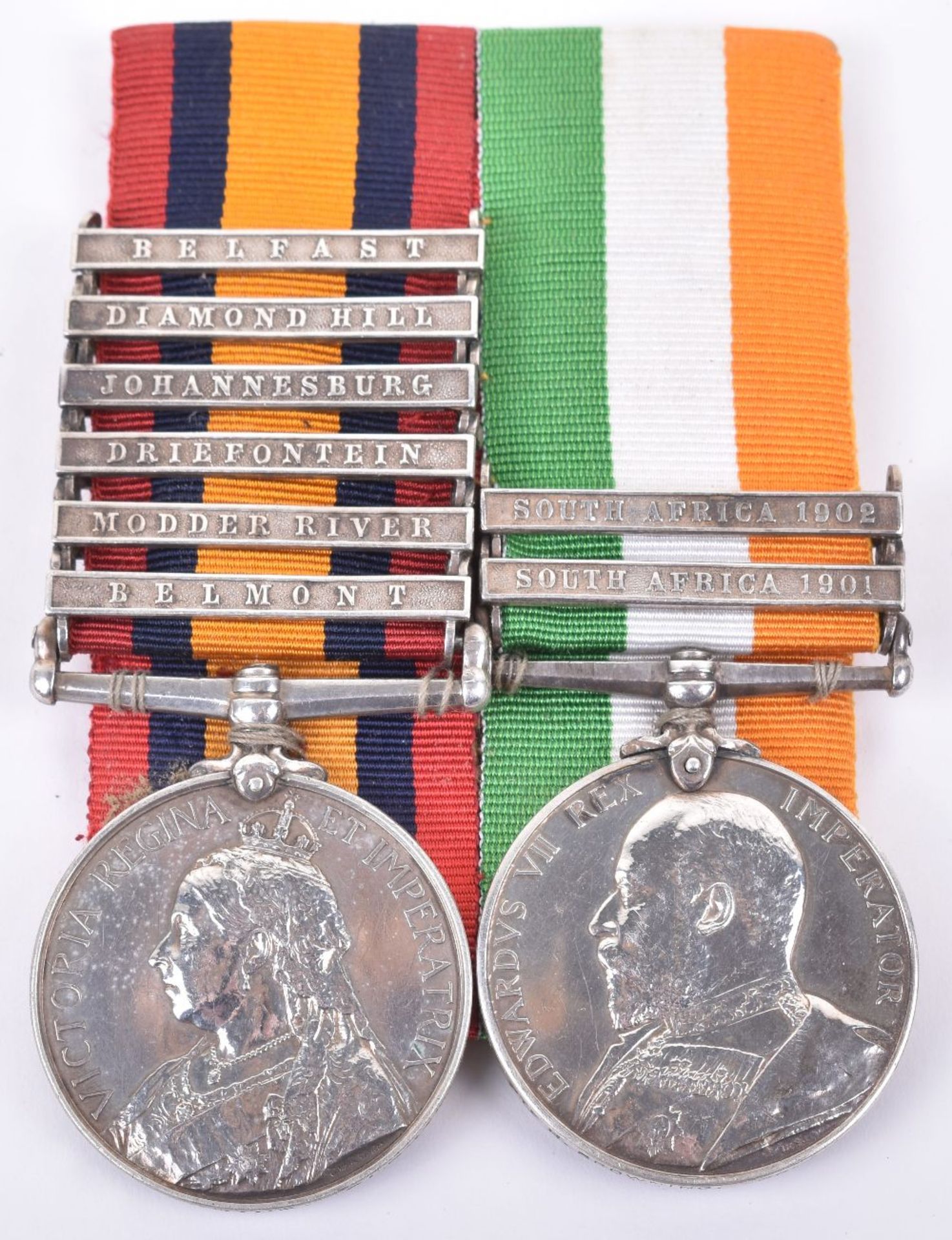Boer War Campaign Medal Pair Coldstream Guards