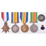 Great War and WW2 Home Guard Medal Group of Four