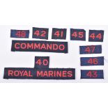 Royal Marines Commando Cash Tape Titles