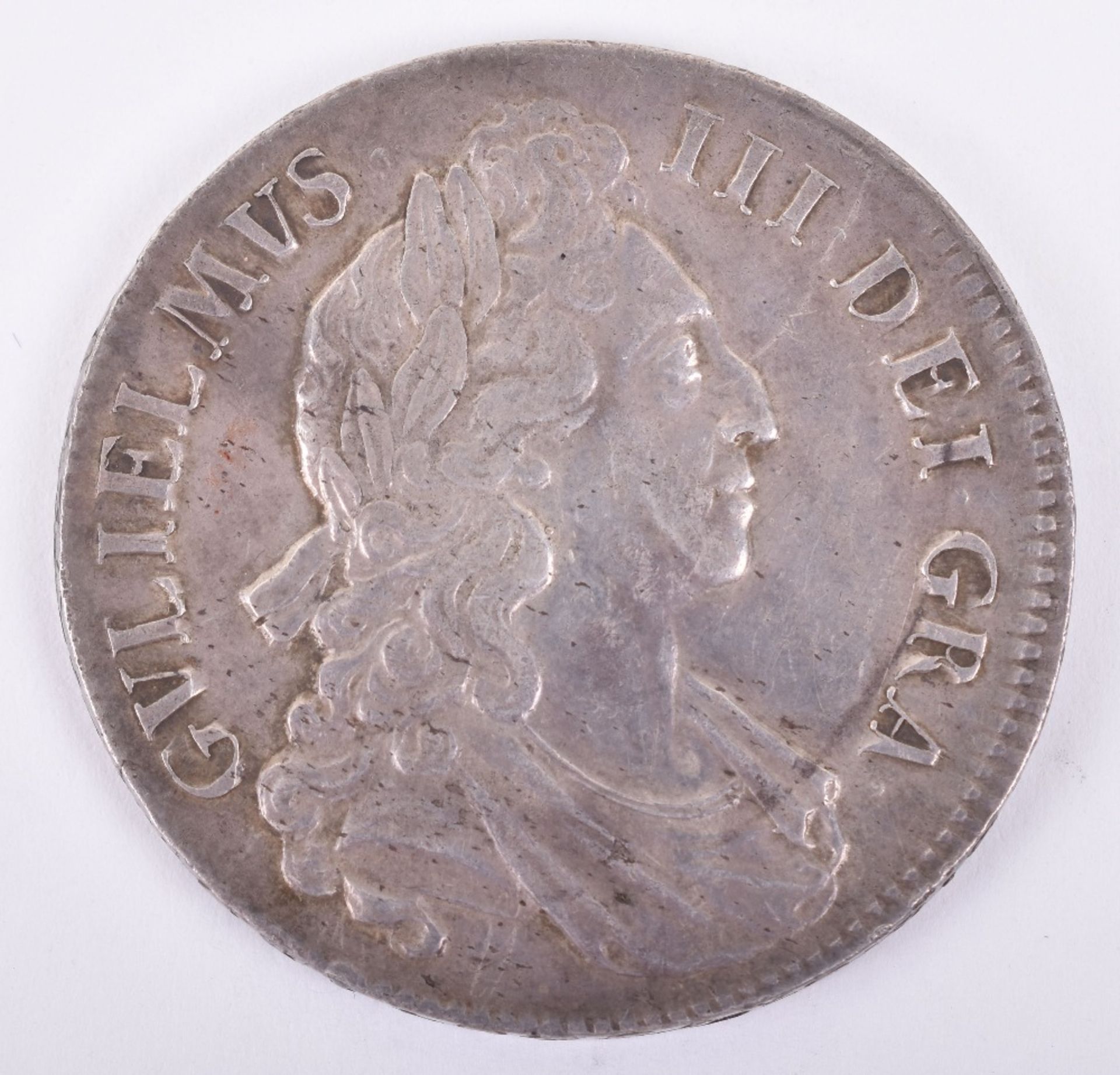 William III, Crown 1696, First Bust OCTAVO - Image 2 of 3