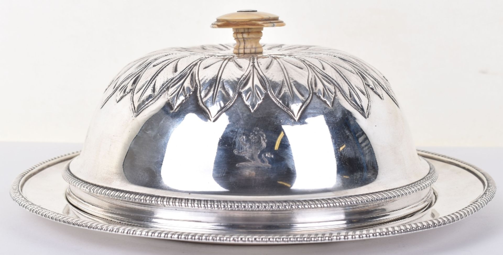 A George III silver muffin dish and cover, Paul Storr, London 1796