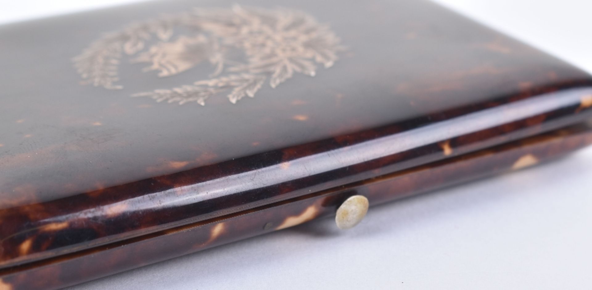 ^A Victorian tortoiseshell card case - Image 6 of 6