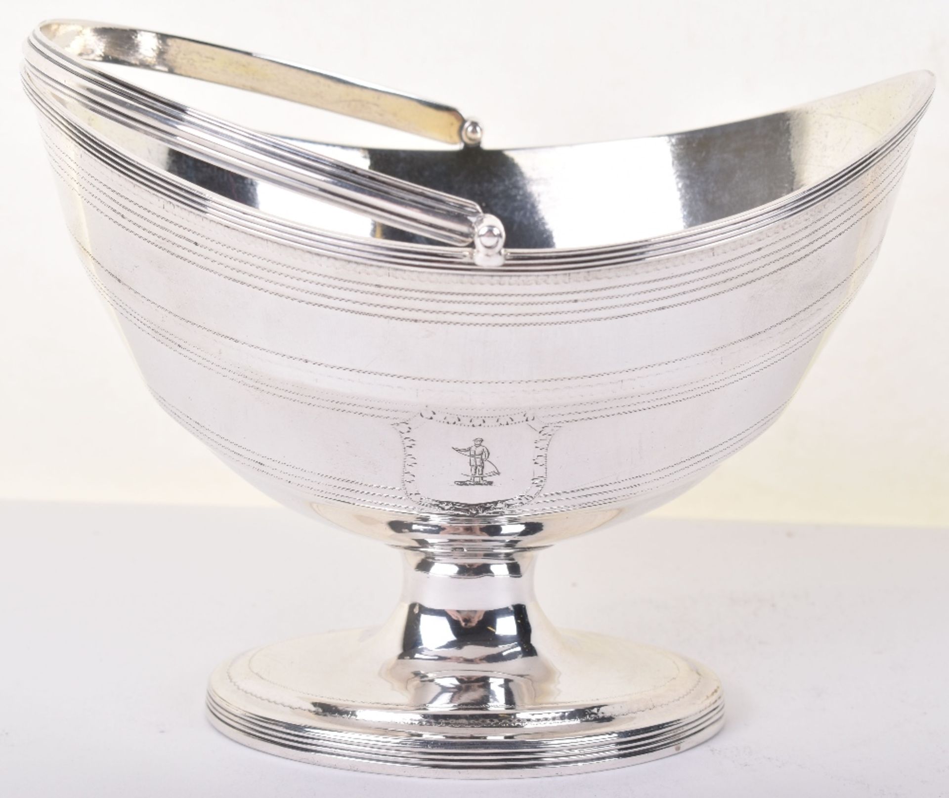 A George III silver sugar basket, Henry Chawner, London 1793