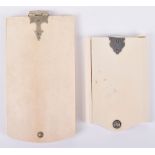 ^Two 19th century ivory calendar books