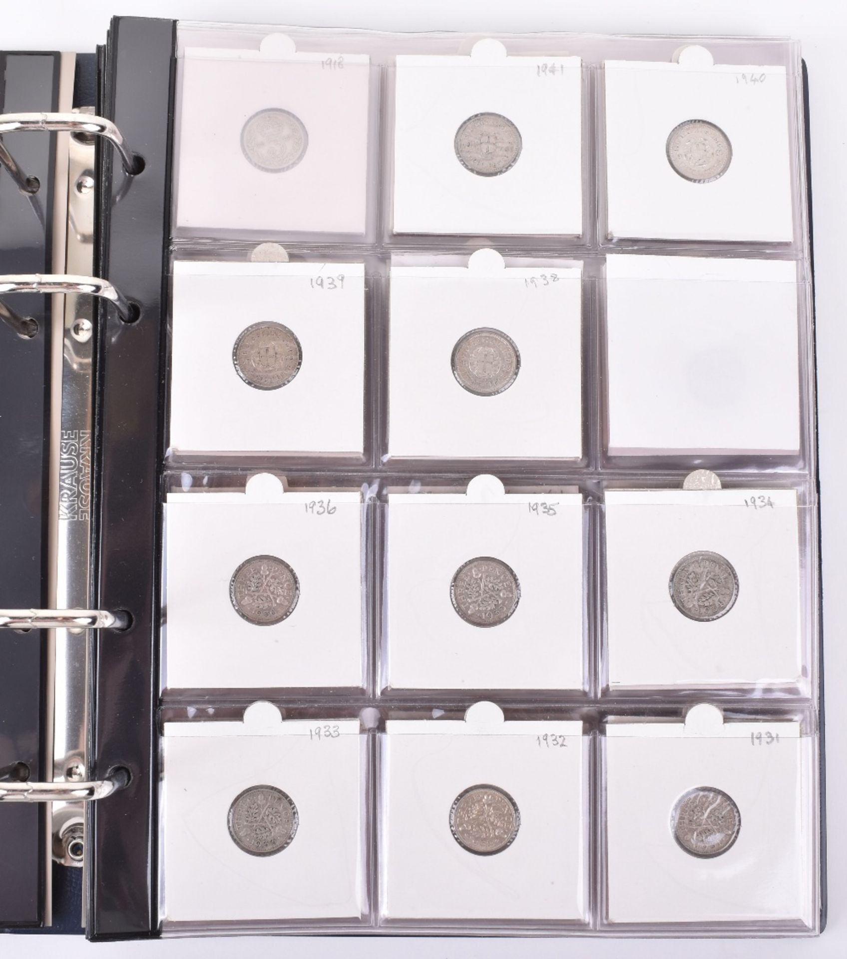 A folder of mainly British silver coins - Image 2 of 6