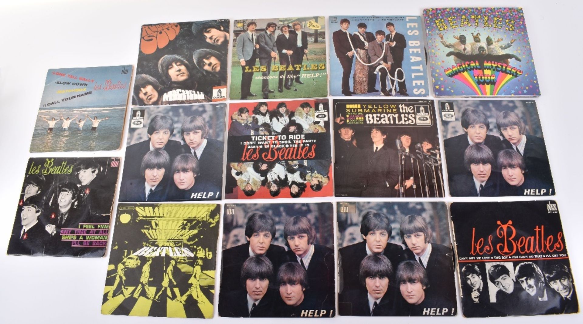 Fourteen Beatles Singles