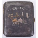 An early 20th century Japanese cigarette case