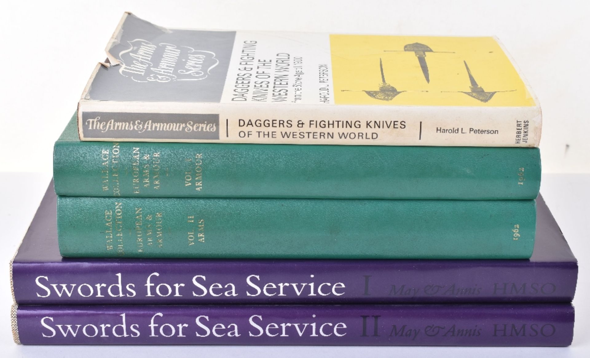 Books Swords for Sea Service by Commander W E May and P G W Annis