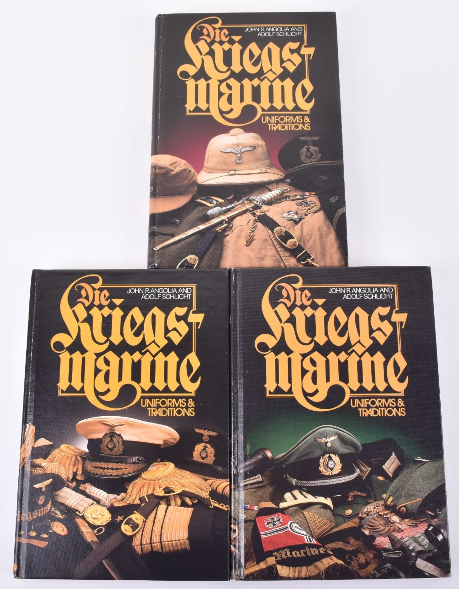 Die Kriegsmarine Volumes 1-3 by Angolia & Schlicht