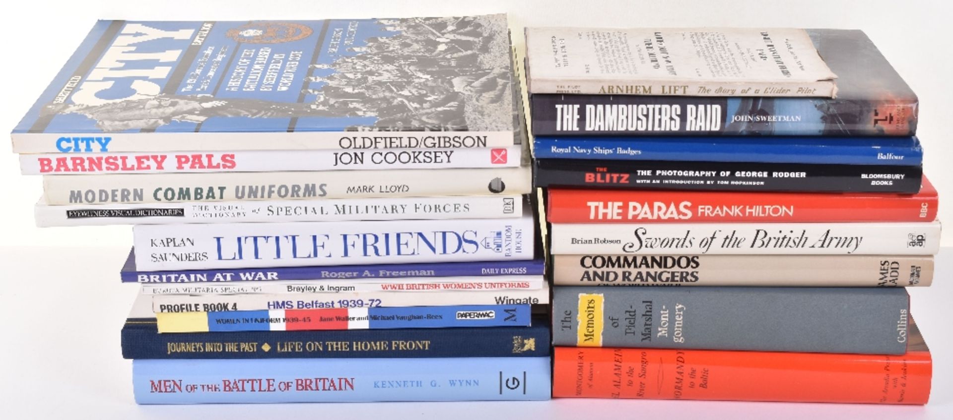 Selection of Books on Militaria Collecting and Military History