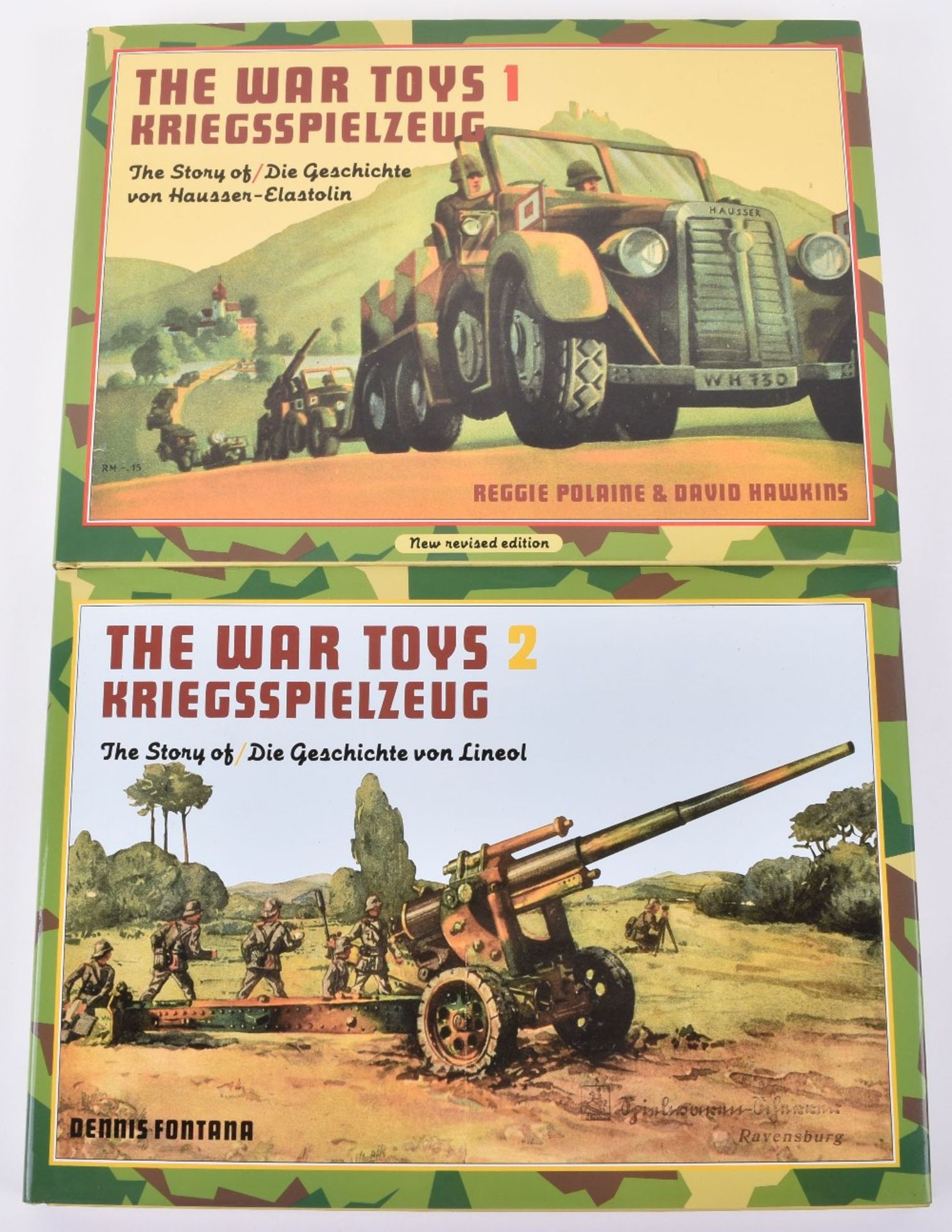 The War Toys Volume 1 – The Story of Die Geschichte von Haussen-Elastolin by Polaine & Hawkins