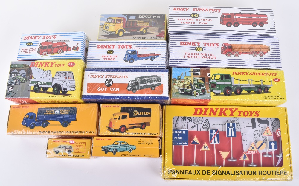 Thirteen Atlas Edition Dinky Toys/French Dinky Toys Diecast Models