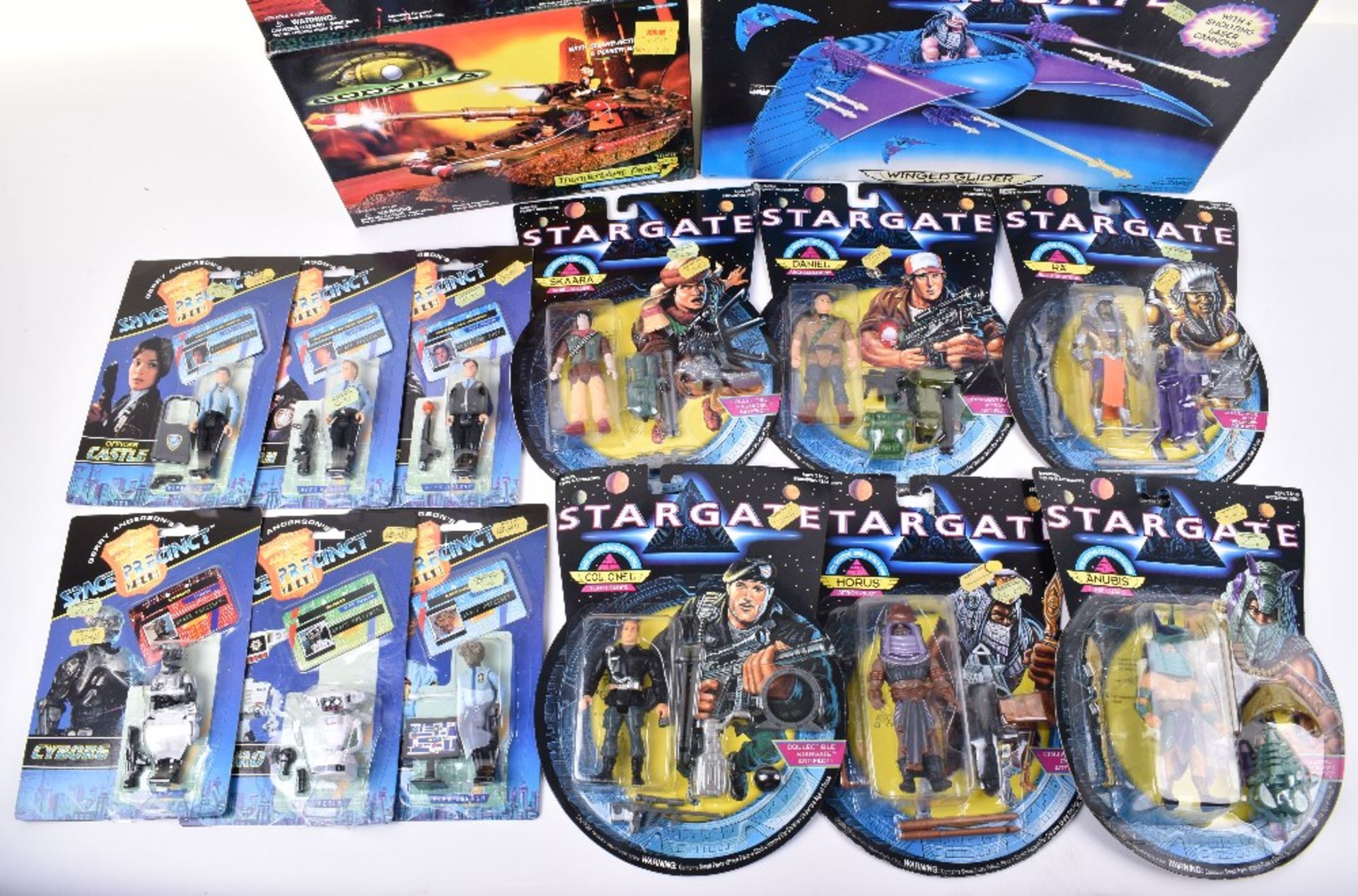 Collection of Stargate and Space Precinct Carded Figures - Image 2 of 2