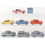 Seven Unboxed Vintage Corgi Toys Models,