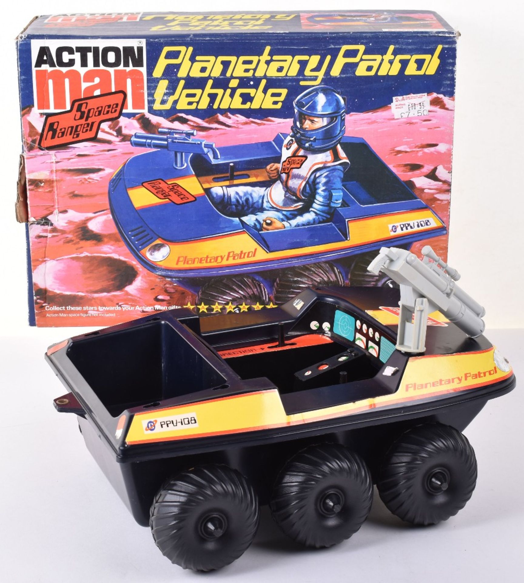 Scarce Boxed Action Man Space Ranger Planetary Patrol Vehicle - Image 2 of 4